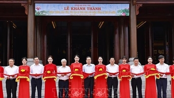 Chủ tịch Quốc hội Trần Thanh Mẫn dự lễ khánh thành Khu lưu niệm Tổng Bí thư Lê Duẩn