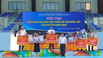 Bế mạc Hội thi thể thao các dân tộc thiểu số tỉnh Đắk Lắk lần thứ XXI năm 2025