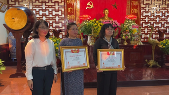 Trao bằng "Tổ quốc ghi công" đối với 5 liệt sĩ Tiểu đoàn nữ Biệt động Lê Thị Riêng