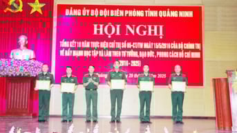 Đảng ủy BĐBP tỉnh: Tổng kết 10 năm thực hiện Chỉ thị số 05-CT/TW và Nghị quyết số 347-NQ/QUTW  