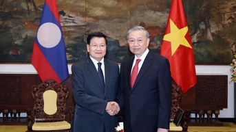 Tổng Bí thư Tô Lâm: Tiếp tục vun đắp, bảo vệ, gìn giữ quan hệ Việt Nam-Lào phát triển bền chặt