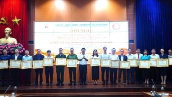 Khen thưởng 91 tập thể, cá nhân có thành tích tại Lễ kỷ niệm 50 năm Ngày giải phóng tỉnh và 95 năm Ngày thành lập Đảng bộ tỉnh Quảng Nam