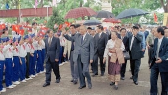 Điện chia buồn đồng chí Khamtay Siphandone từ trần