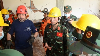 Đoàn Việt Nam tiếp tục phương án cứu hộ, cứu nạn tại Myanmar