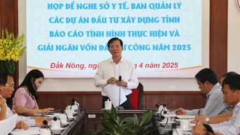 Sở Y tế Đắk Nông linh hoạt để đẩy nhanh triển khai các dự án