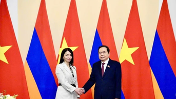 Chủ tịch Quốc hội Trần Thanh Mẫn tiếp Chủ tịch Nhóm Nghị sĩ hữu nghị Armenia-Việt Nam