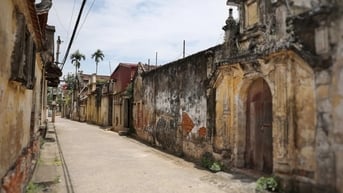 Ngôi làng Việt mang kiến trúc phương Tây