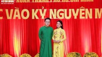 Cặp MC kỳ cựu Võ Huỳnh Tấn Tài - Lê Quỳnh Trâm cùng kể câu chuyện 50 năm của HTV