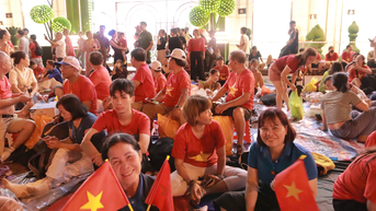 Một đêm "rực cháy lòng yêu nước" tại TP.HCM