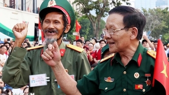 Cảm xúc đặc biệt tại Lễ kỷ niệm 50 năm ngày giải phóng miền Nam, thống nhất đất nước