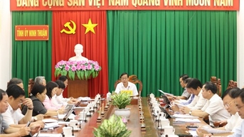 Hội nghị Ban Thường vụ Tỉnh ủy lần thứ 73