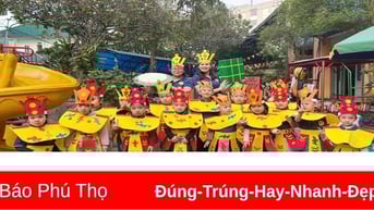 Nhiều hoạt động ý nghĩa cho trẻ dịp Giỗ Tổ Hùng Vương