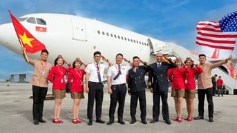 Chuyến bay kết nối kỳ vọng tăng cường hợp tác thương mại và đầu tư Việt - Mỹ