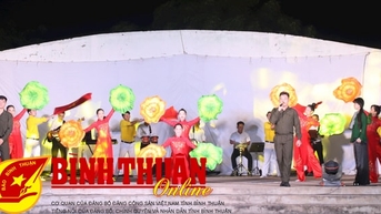 Chương trình nghệ thuật chào mừng ngày giải phóng quê hương