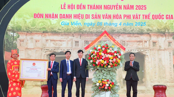 Lễ hội đền Thánh Nguyễn là Di sản văn hóa phi vật thể quốc gia