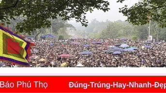 Phú Thọ đón khoảng 5,5 triệu lượt khách dịp Giỗ Tổ Hùng Vương