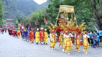 Khai mạc Lễ hội Hoa Lư - Di sản Văn hóa phi vật thể quốc gia không ngừng được nâng tầm về quy mô, cách thức tổ chức