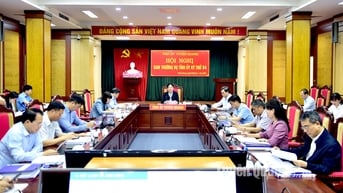 Hội nghị Ban Thường vụ Tỉnh ủy kỳ thứ 64