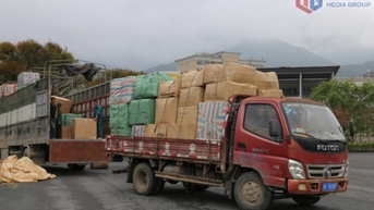 Kim ngạch XNK hàng hoá qua Lối thông quan Bắc Phong Sinh - Lý Hoả giảm