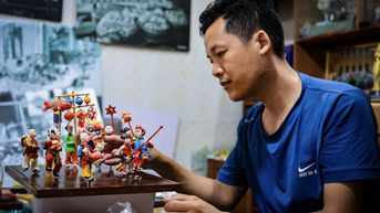Nghệ nhân tò he Đặng Văn Hậu: Người “thổi hồn” vào bột, giữ mạch văn hóa làng