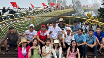 Khu du lịch Sun World Ba Na Hills đón lượng khách kỷ lục trong dịp lễ Giỗ Tổ Hùng Vương