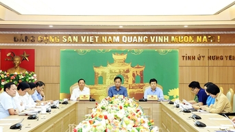 Giao ban Thường trực Tỉnh ủy với Thường trực các huyện ủy, thị ủy, thành ủy quý I và phương hướng, nhiệm vụ quý II/ 2025