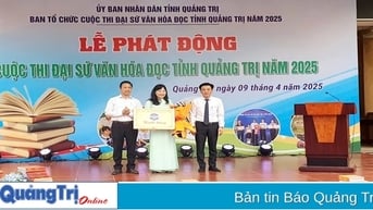 Phát động cuộc thi Đại sứ văn hóa đọc tỉnh Quảng Trị năm 2025