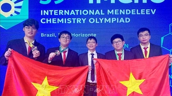 Cả 4 học sinh Việt Nam đều giành huy chương tại 'Kỳ thi Hóa học khó nhất hành tinh': Olympic Hóa học Quốc tế Mendeleev