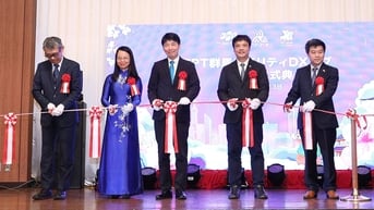Tổng giám đốc Nguyễn Văn Khoa dự khai trương văn phòng mới FPT tại Nhật Bản