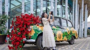 Lạc bước giữa thiên đường hoa hồng tại Sun World Ba Na Hills