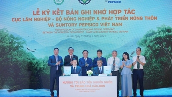 Suntory Pepsico Vietnam ជំរុញការអប់រំទឹក បើកវគ្គបណ្តុះបណ្តាលគ្រូ
