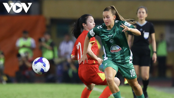 ĐT nữ Việt Nam 1-4 Werder Bremen: Học trò "tướng" Chung gây ấn tượng bằng tốc độ