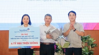 VietinBank trao tặng nhà cho hộ nghèo, hộ cận nghèo tỉnh Khánh Hòa