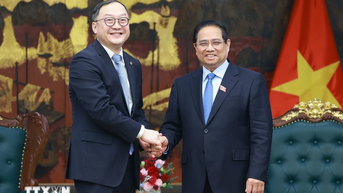 Thủ tướng Phạm Minh Chính đề nghị PowerChina hỗ trợ Việt Nam phát triển công nghiệp đường sắt