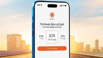 VIB ra mắt tài khoản Siêu lợi suất dành cho doanh nghiệp với lợi suất đến 4,5%/năm