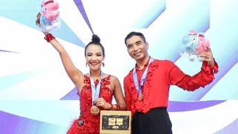 Việt Nam có cặp đôi vận động viên dancesport vô địch Thế vận hội Trung niên 2025