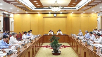 Bộ Chính trị, Ban Bí thư họp triển khai thực hiện sắp xếp tổ chức bộ máy của hệ thống chính trị