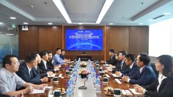 Lãnh đạo tập đoàn COSCO SHIPPING thăm và làm việc với Tổng công ty Hàng hải Việt Nam(VIMC)