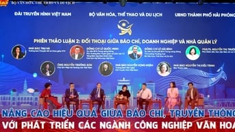 Nâng cao hiệu quả giữa báo chí, truyền thông với phát triển các ngành công nghiệp văn hóa