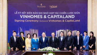 CapitaLand Development mở rộng quy mô tại Việt Nam, hợp tác chiến lược cùng Vinhomes và ra mắt dự án The Fullton trị giá 800 triệu đô