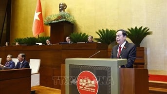 Phát biểu khai mạc của Chủ tịch Quốc hội Trần Thanh Mẫn: Kỳ họp thứ 9 của Quốc hội có ý nghĩa lịch sử đặc biệt quan trọng của đất nước