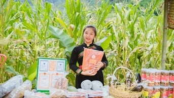 Cô gái Tày không ngừng học hỏi kiến thức mới, vận dụng mạng xã hội phát triển nghề bún khô truyền thống