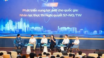 Diễn đàn phát triển nguồn nhân lực - xung lực mới thực thi Nghị quyết 57/NQ-TW