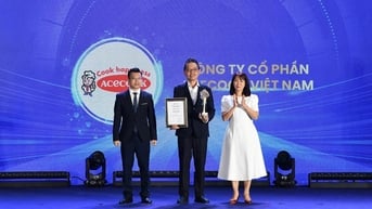 Acecook Việt Nam nhận giải "Doanh nghiệp có chính sách phúc lợi ưu việt" tại Vietnam ESG Awards