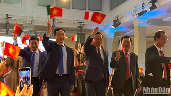 Vietnam Airlines công bố khai trương đường bay thẳng Hà Nội-Milan tại Chương trình xúc tiến du lịch Việt Nam-châu Âu