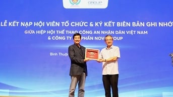 NovaGroup đồng hành cùng thể thao Công an nhân dân