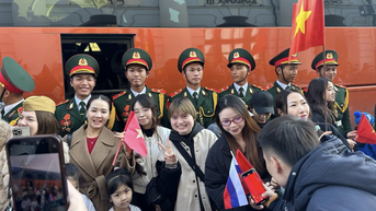 Người Việt Nam tại Nga hào hứng trước lễ duyệt binh: ‘Thao thức chờ gặp các chiến sĩ’