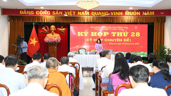 10 nghị quyết quan trọng, cấp thiết được thông qua tại Kỳ họp thứ 28, HĐND tỉnh