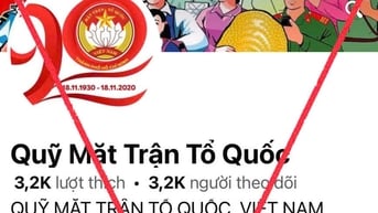 UBTƯ MTTQ Việt Nam cảnh báo lừa đảo mạo danh trên các nền tảng mạng xã hội