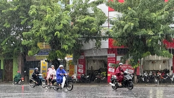 Từ ngày 10-12/6, Quảng Nam có mưa dông diện rộng và mưa lớn cục bộ